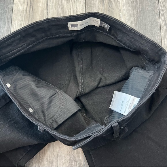 Levi Strauss & Co Levi’s Black Demi Curve Bootcut Jeans 29 - Picture 13 of 15